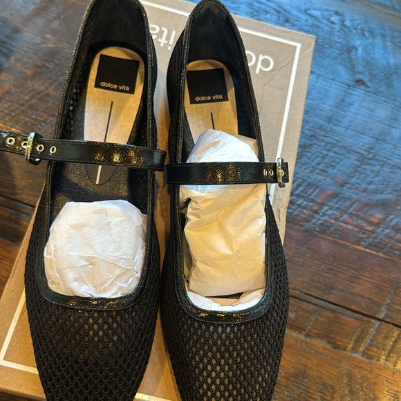 Size 9 NWT Dolce Vita Rondi Mesh Ballet Flats - Picture 3 of 4